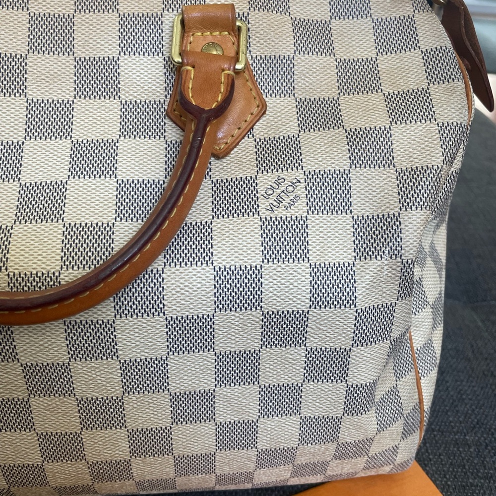 Louis Vuitton Speedy 30 Azur - Picture 2 of 12